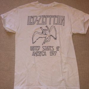 brandy melville vintage led zeppelin tshirt